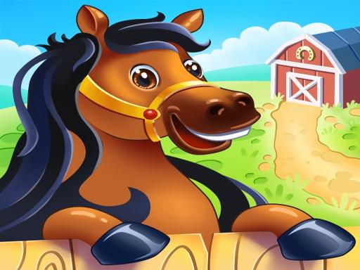 Скотный двор для детей. Игры для малышей онлайн