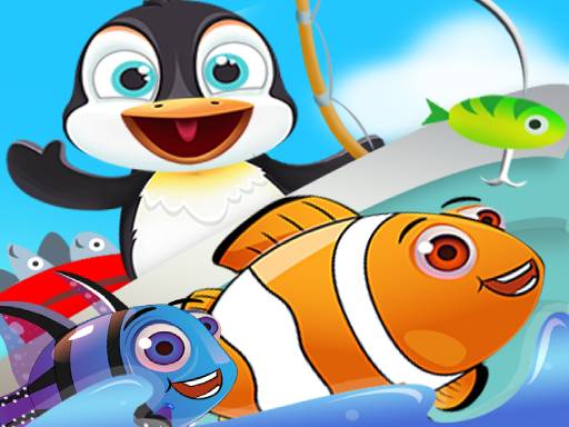 Рыбные игры для детей | Игры с траловыми пингвинами