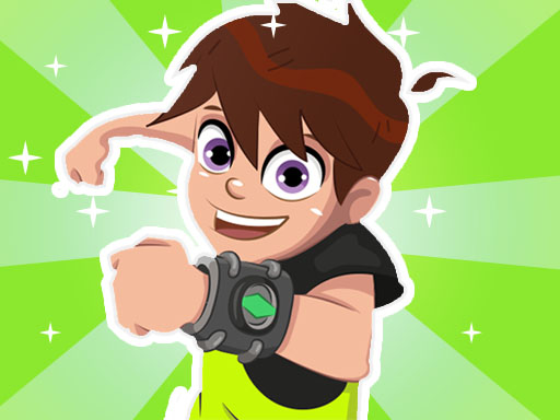 Бен 10 Hill Car Racing Alien Boy