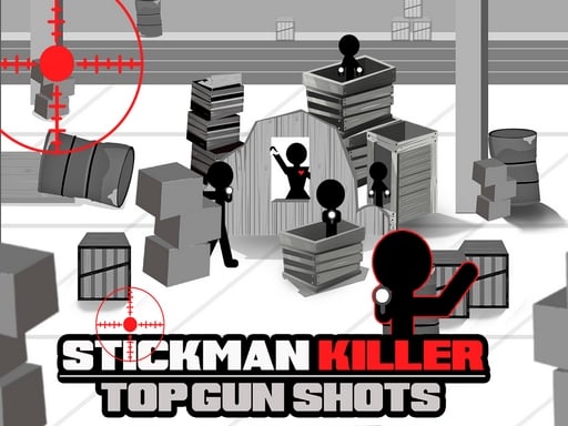 Stickman Killer: лучшие выстрелы из пистолета